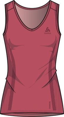 Odlo Damen Tanktop Bl Top V-Neck Singlet Performance X-Light Eco 188471