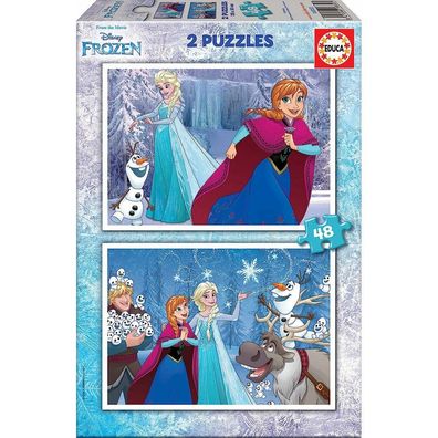 PUZZLE 2x48 FROZEN 16852 EDUCA