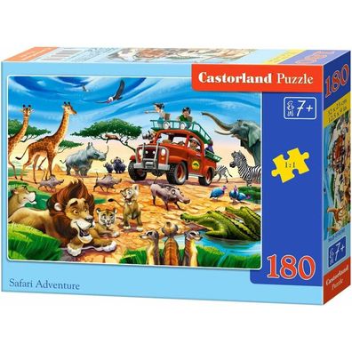 Castorland Puzzle Abenteuer auf Safari 180 Teile