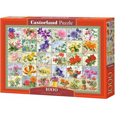 Castorland Blumen Herbarium Puzzle 1000 Teile