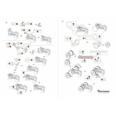 METAL EARTH 3D-Puzzle Traktor