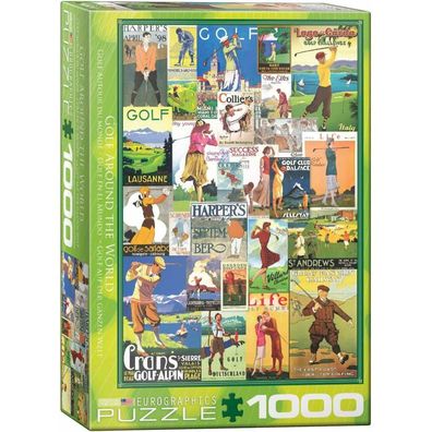 Eurographics World Golf Puzzle 1000 Teile