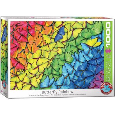 Eurographics Schmetterling Regenbogen Puzzle 1000 Teile