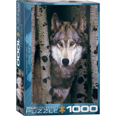 Eurographics Grauer Wolf Puzzle 1000 Teile