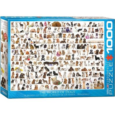 Eurographics Puzzle World of Dogs 1000 Teile