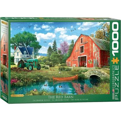 Eurographics Rote Scheune Puzzle 1000 Teile