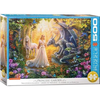 Eurographics Puzzle Prinzessin Garten XL 500 Teile