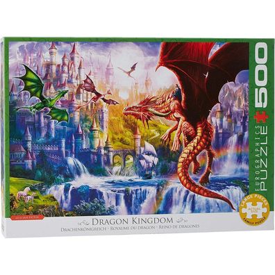 Eurographics Drachenreich Puzzle XL 500 Teile