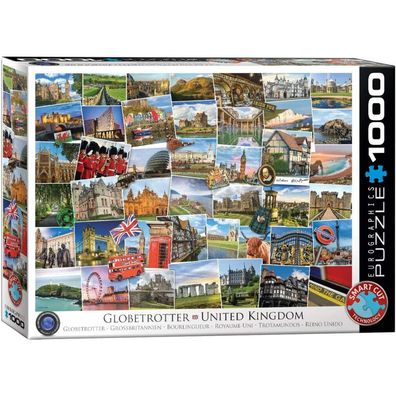 Eurographics World Traveler Puzzle - Großbritannien 1000 Teile