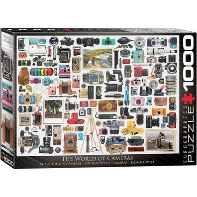 Eurographics Puzzle World of Cameras 1000 Teile