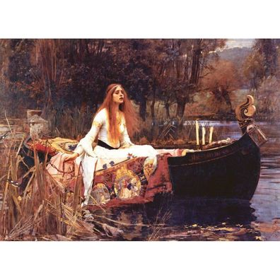 Eurographics Puzzle Dame von Shalott 1000 Teile