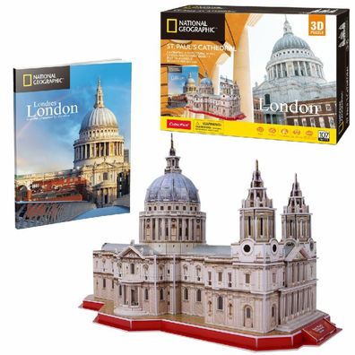 Cubicfun 3D-Puzzle National Geographic: St. Paul's Cathedral 107 Teile