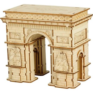 Robotime Rolife 3D Holzpuzzle Arc de Triomphe 118 Teile