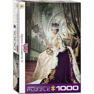 Eurographics Puzzle Queen Elizabeth II 1000 Teile