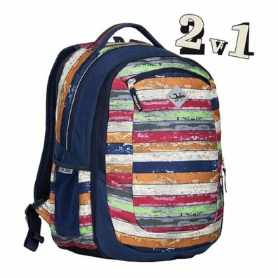 Explore Schulrucksack 2in1 VIKI Melange