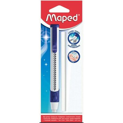 MAPED Gummistift Gom Pen mit Ersatzgummi (Mix)