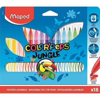 MAPED Color'Peps Dschungel 18 Stk