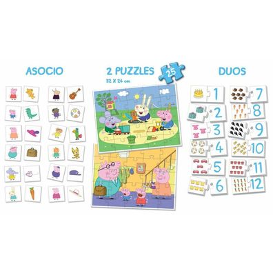 EDUCA Peppa Pig 4v1 Spielset