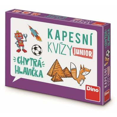 DINO Pocket Quizzes Junior: Kluger kleiner Kopf