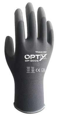 Wonder Grip OP-1300G Arbeitshandschuhe Opty grau S/7 (2er Blister)