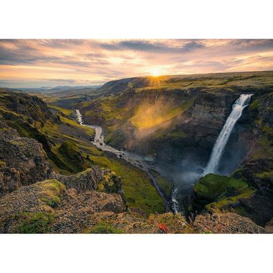 Ravensburger Puzzle Haifoss Wasserfall, Island 1000 Teile