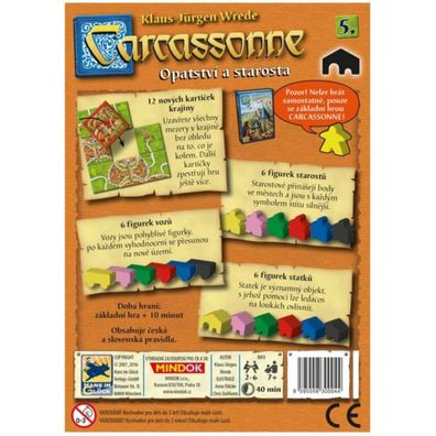 Carcassonne: Die Abtei und der Bürgermeister (5. Expansion)