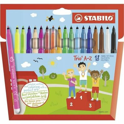 Stabilo Trio A-Z 18 Marker