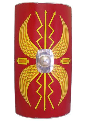 Scutum, authentischer Römer Legionärs-Schild mit Schildbuckel