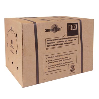 Speedman-box Packpapier Verpackungspapier Schutzpapier Spenderbox 450 m 70 g/m²