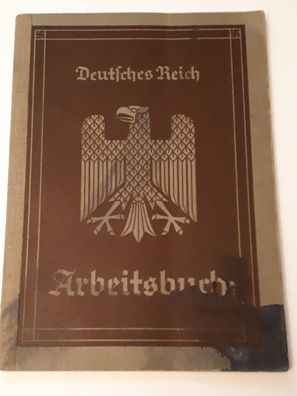 Deutsches Reich Arbeitsbuch Bereich Niederbarnim-Osthavelland 1