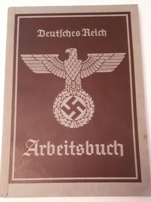 Deutsches Reich Arbeitsbuch Bereich Düren