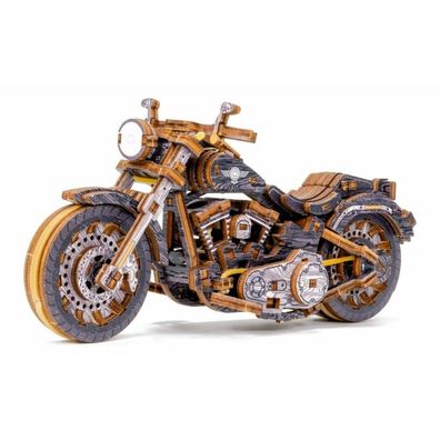 WOODEN CITY 3D Puzzle Motorrad Cruiser Limited Edition 168 Teile