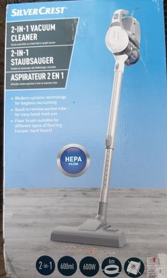 Silvercrest 2-in-1 Handstaubsauger »SHZK 600 A2« beutellos