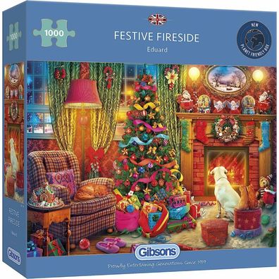 Gibsons Puzzle Weihnachtsdekoration 1000 Teile