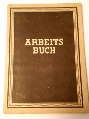 DDR Arbeitsbuch für einen Mann