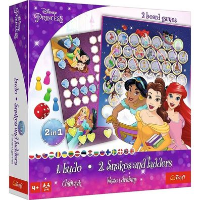 TREFL Disney Princesses Spiele, 2in1: Mann, sei nicht böse