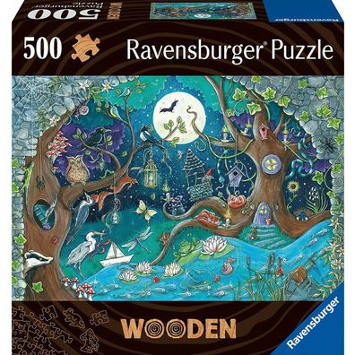 Wooden Puzzle Fantasy Forest (505 Teile)