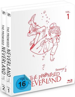 The Promised Neverland - Staffel 2 - Bundle Vol.1-2 - Blu-Ray - NEU