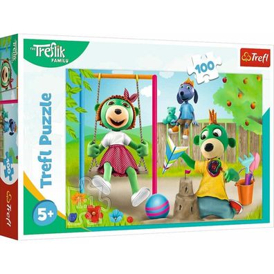 Puzzle Treflings: Spaß im Garten 100 Stück