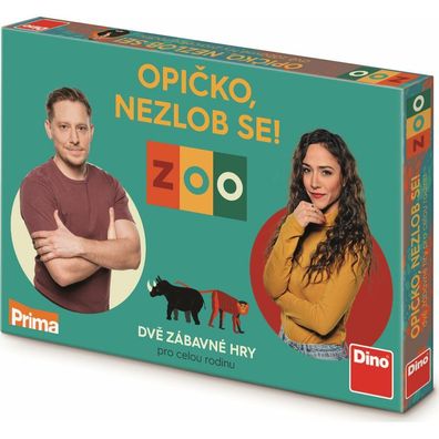 DINO Familienspiel Prima ZOO: Affe, sei nicht böse!