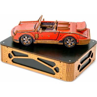 WOODEN CITY 3D Sportwagen Puzzle Limitierte Auflage 194 Teile