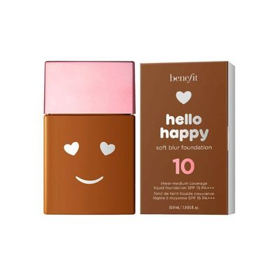 Hello Happy Soft Blur Matte Foundation 10 Deep Warm SPF 15 30ml