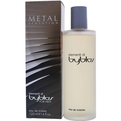 Byblos Metal Sensation Eau de Toilette 120 ml für Männer