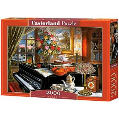 Castorland Stilleben-Puzzle mit Klavier 2000 Teile