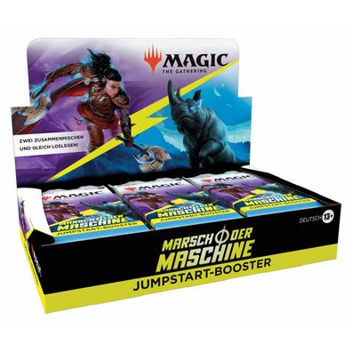 Magic the Gathering Marsch der Maschine Jumpstart-Booster Display (18) deutsch