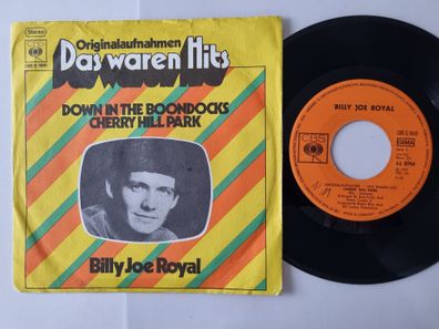 Billy Joe Royal - Down In The Boondocks / Cherry Hill Park 7'' Vinyl Germany