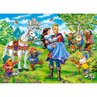 Castorland Puzzle Schneewittchen: Happy End 120 Teile