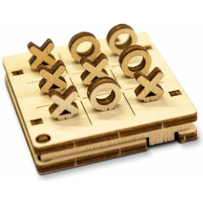 WOODEN CITY 3D Puzzlespiel mini Piskvorky Variante 1