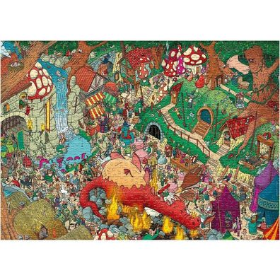 HEYE Puzzle Erde Fantasy 1000 Teile