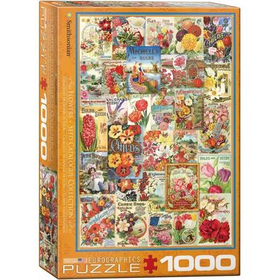 Eurographics Puzzle Saatgutkatalog: Blumen 1000 Teile